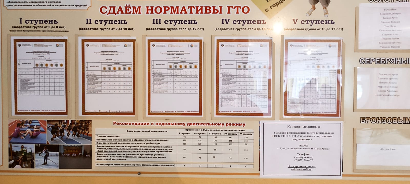 Нормативы ГТО.